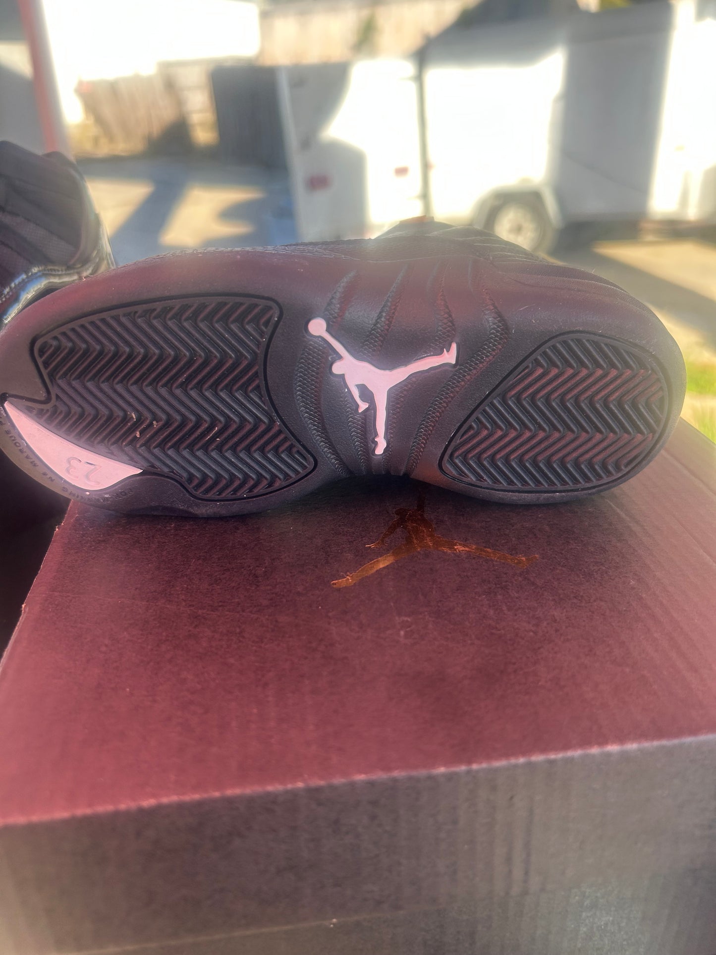 Jordan 12 “Utility All Black” Kids