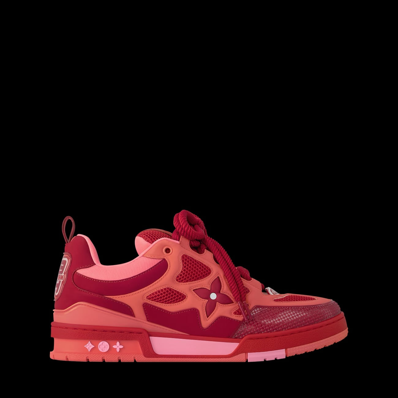 The Louis Vuitton LV Skate Sneaker in Red