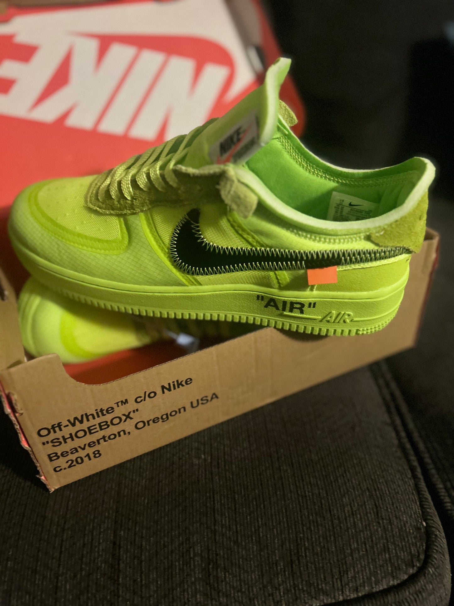 Nike AF1 “Off White Volt”