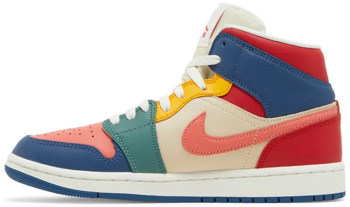 Air Jordan 1 Mid SE "Multi-Color" Kids Size 12c