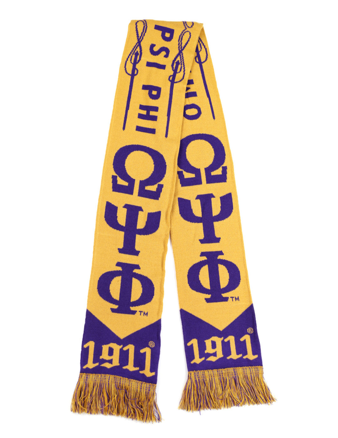 Omega Psi Phi Scarf and Hoodie set