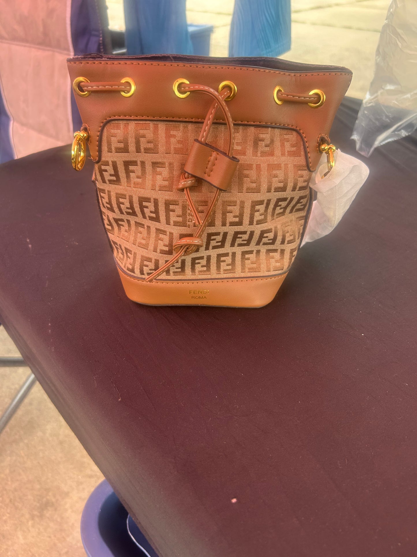 Fendi Mon Tresor bucket bag