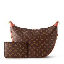 Louis Vuitton Loop Hobo bag in Monogram and Monogram Reverse coated canvas W/Wallet-3-piece