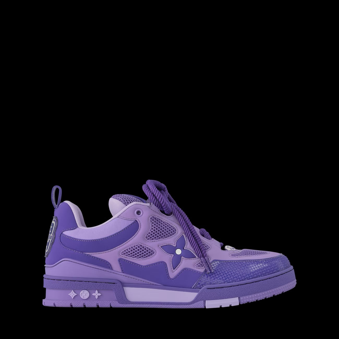 The Louis Vuitton LV Skate Sneaker in Vibrant Purple