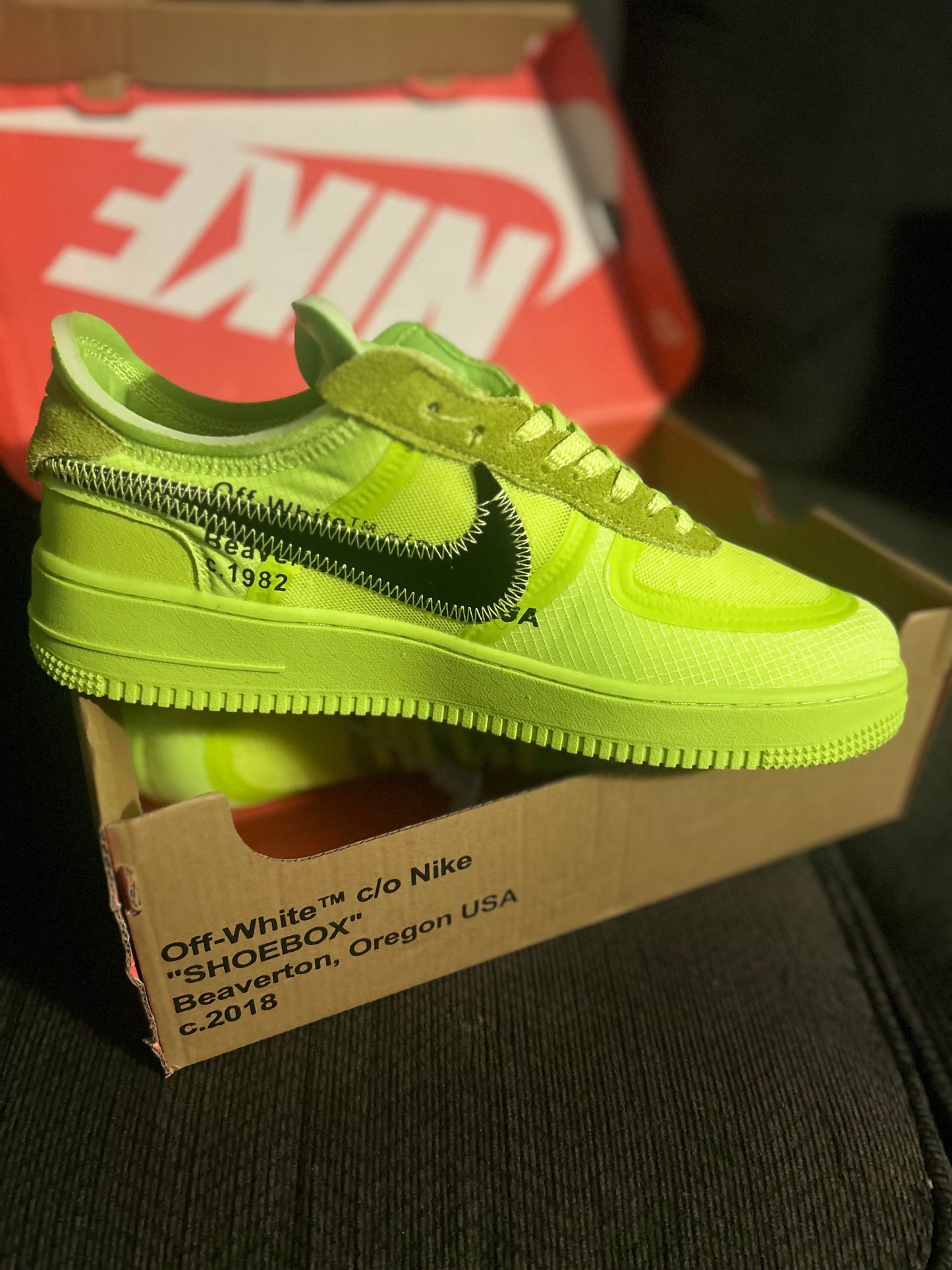 Nike AF1 “Off White Volt”
