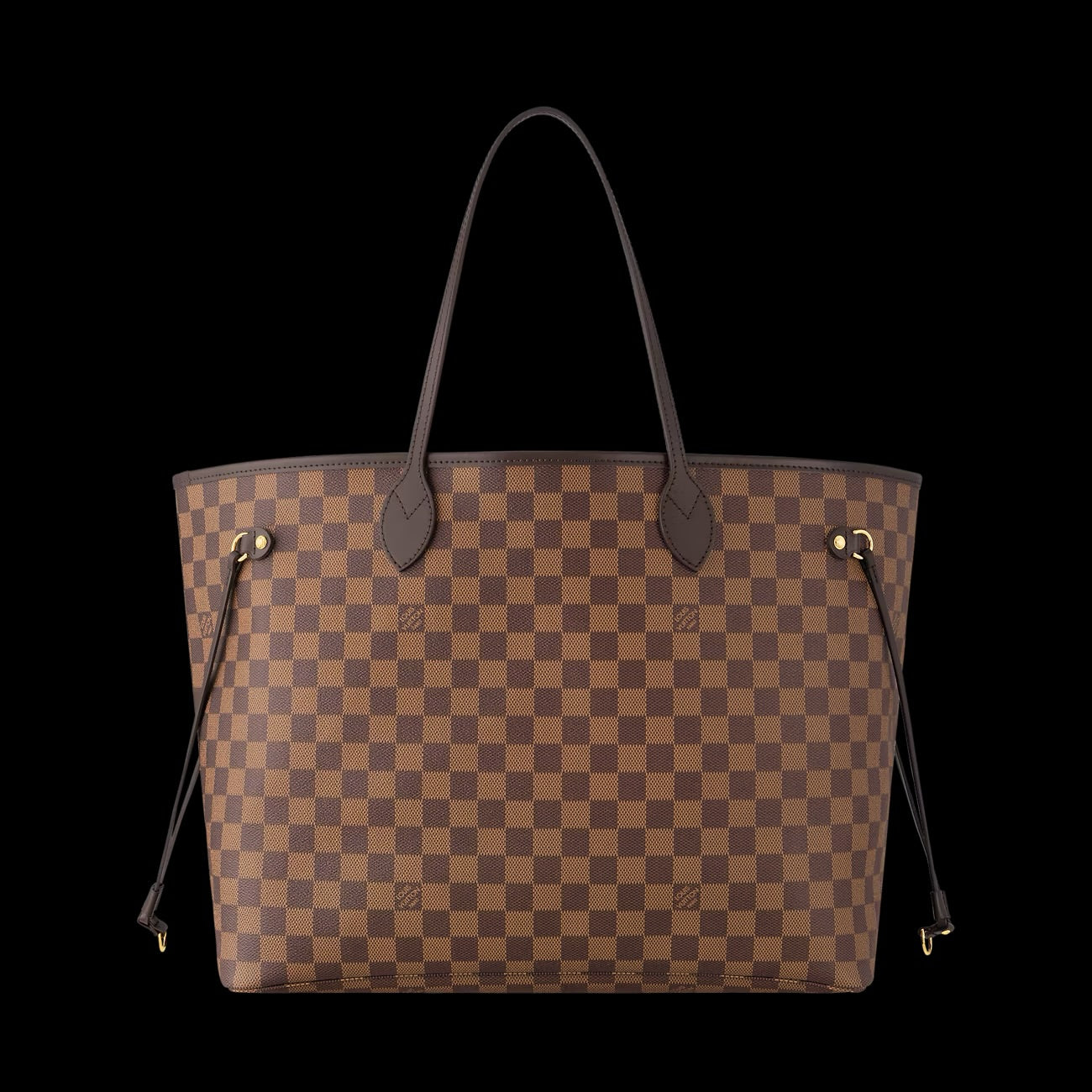 Louis Vuitton Neverfull Tote in Damier Ebene canvas