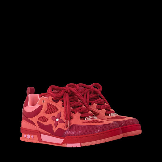 The Louis Vuitton LV Skate Sneaker in Red