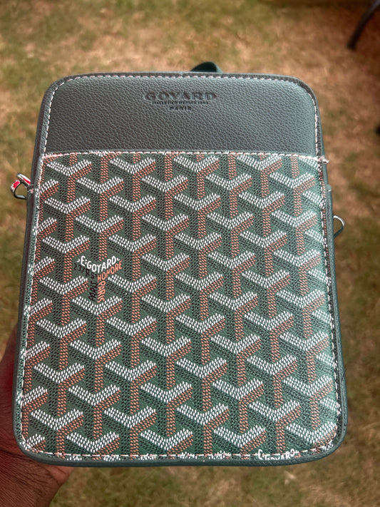 Goyard crossbody bag in Structure Green