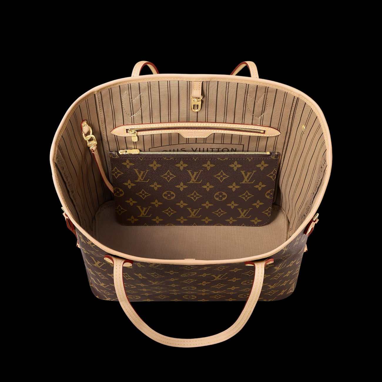 Louis Vuitton Neverfull MM tote bag in Monogram Canvas