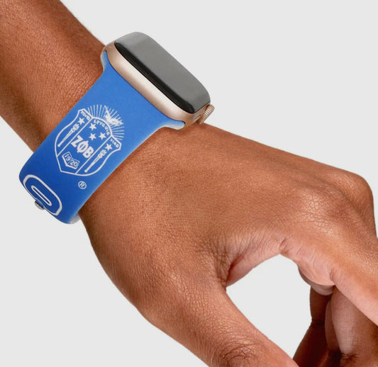 ZPB Sorority Blue White 1920 Watch Band Strap