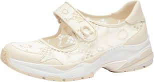 Coach Women's White Lace Mary Jane Sneakers