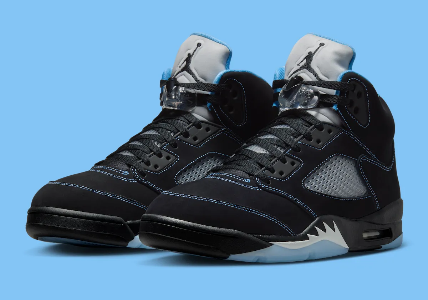 Jordan Retro 5 “UNC” Black