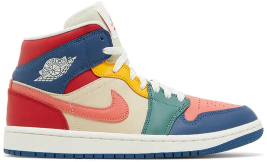 Air Jordan 1 Mid SE "Multi-Color" Kids Size 12c