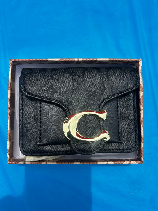 Coach Tabby Crossbody in Black Canvas
