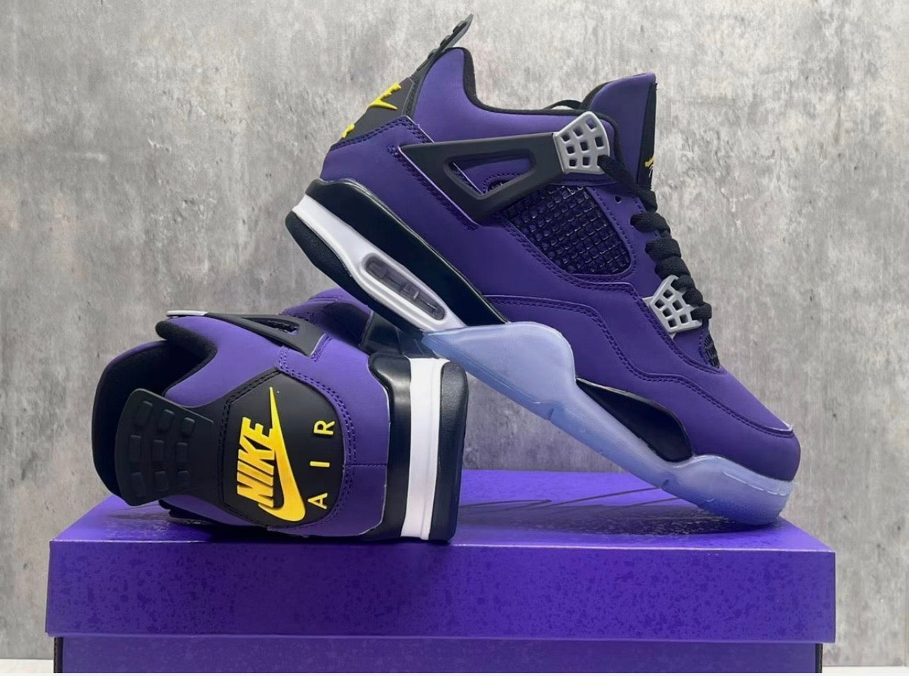 Jordan Retro 4 “Lakers”