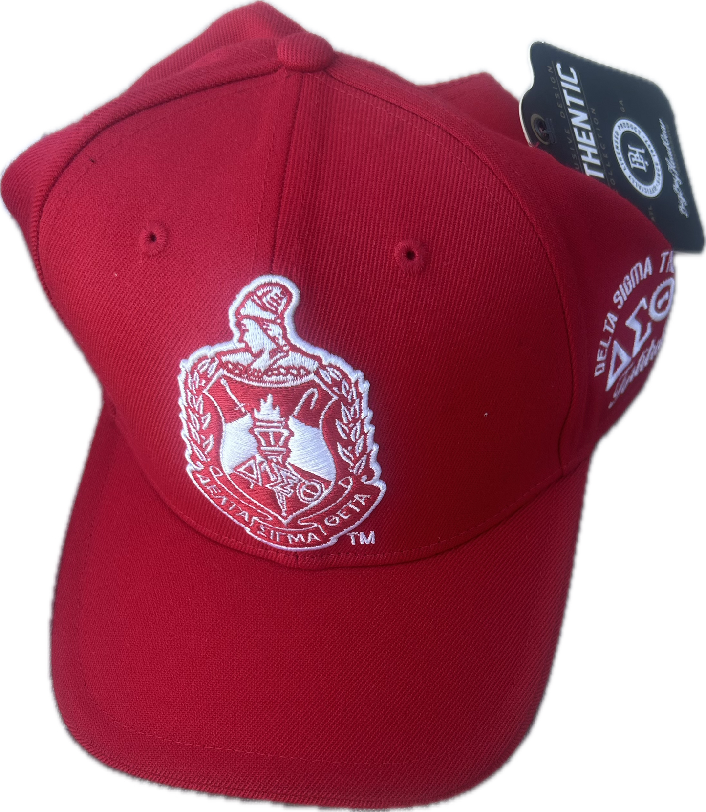 Delta Sigma Theta, red  hat, DST, 1913, baseball hat