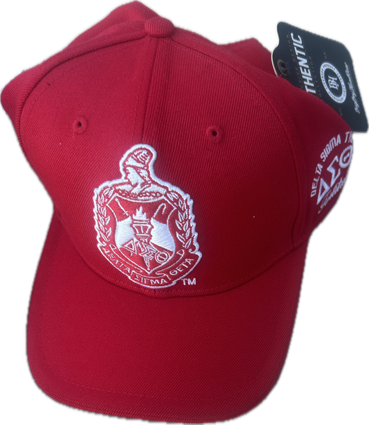 Delta Sigma Theta, red  hat, DST, 1913, baseball hat