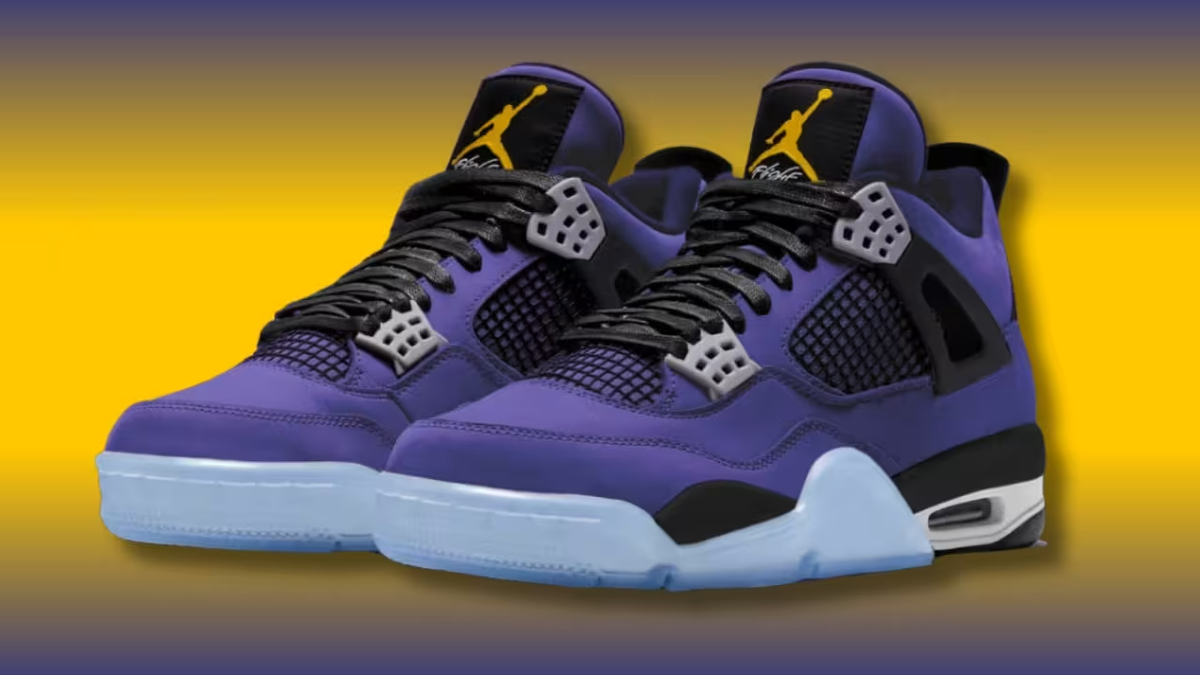 Jordan Retro 4 “Lakers”